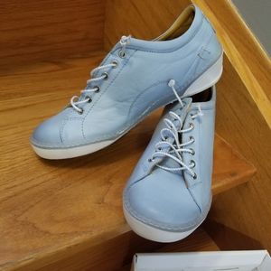 Safe step anatomic shoes leather brand new